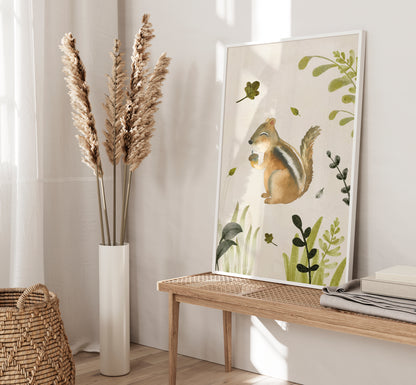 Set of 3 Nostalgic Woodland Nursery Prints