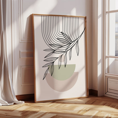 Geometric wall picture