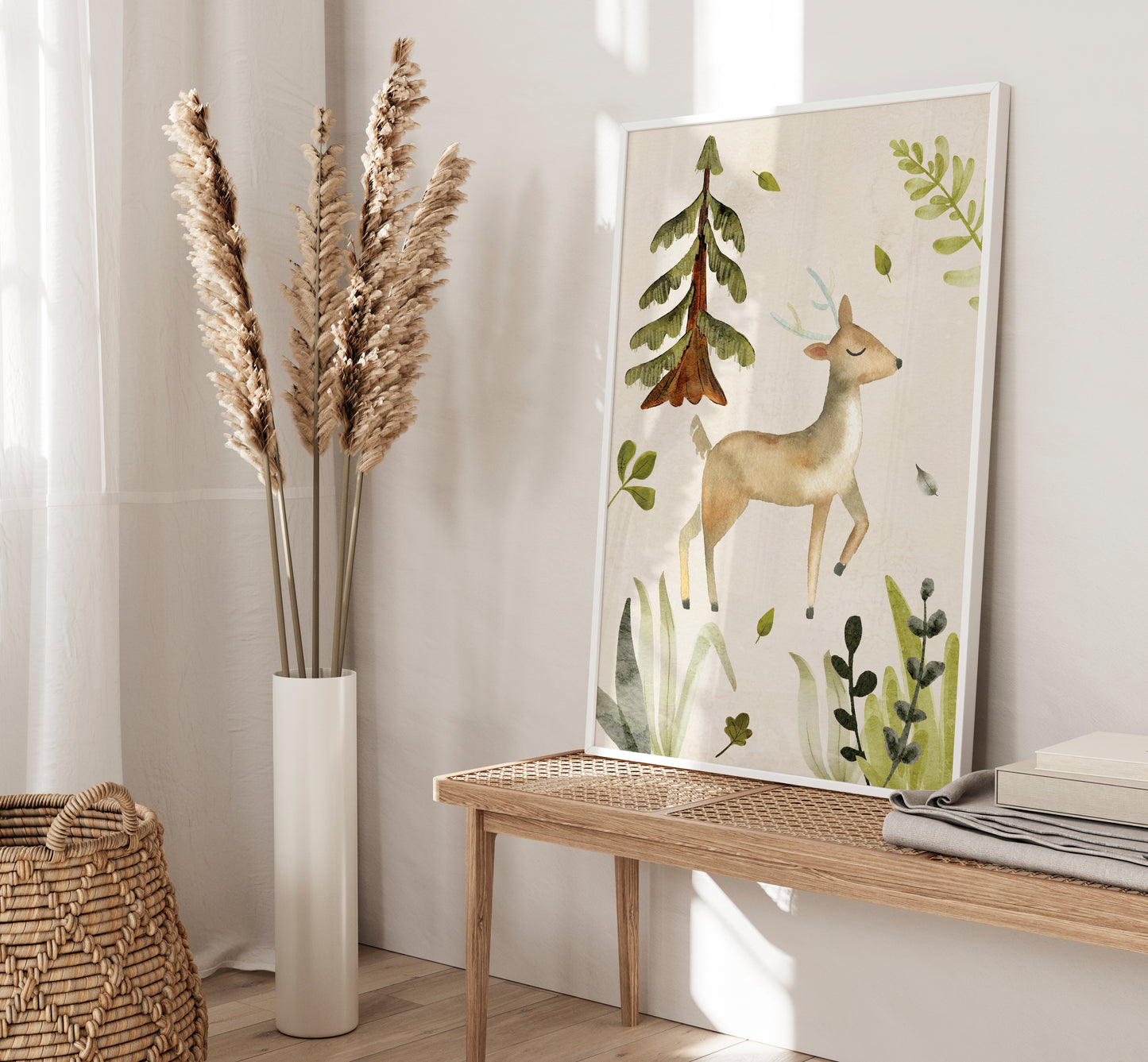 Set of 3 Nostalgic Woodland Nursery Prints