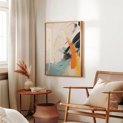 Colourful Abstract Wall Art Print