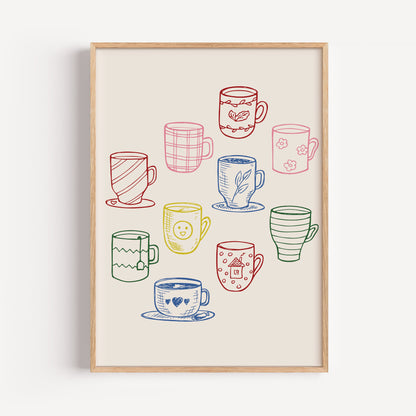 Set of 3 Kitchen wall Art Prints