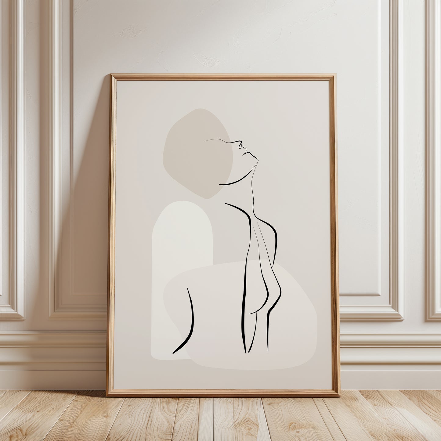 Set of 3 Women Line Art Bedroom Wall Prints