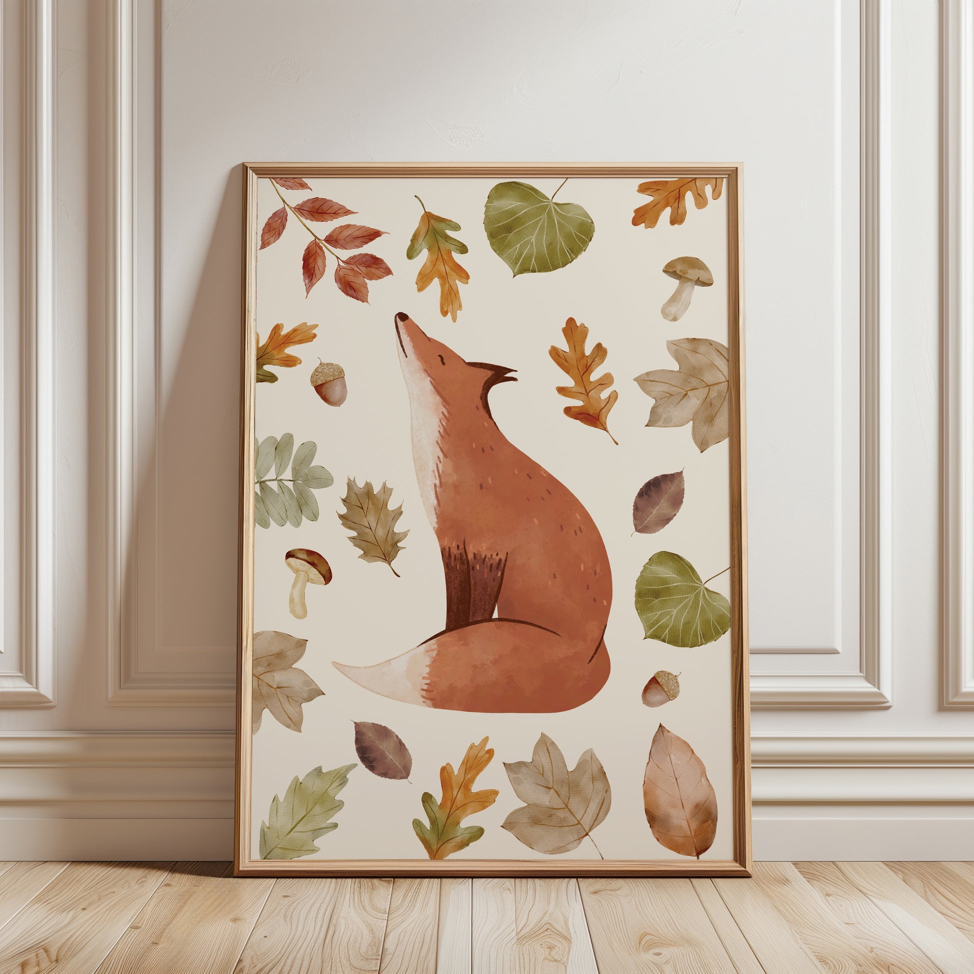 woodland nursery prints