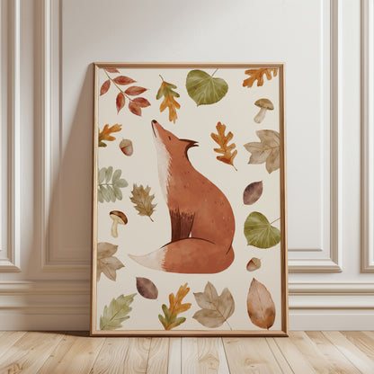 woodland nursery prints