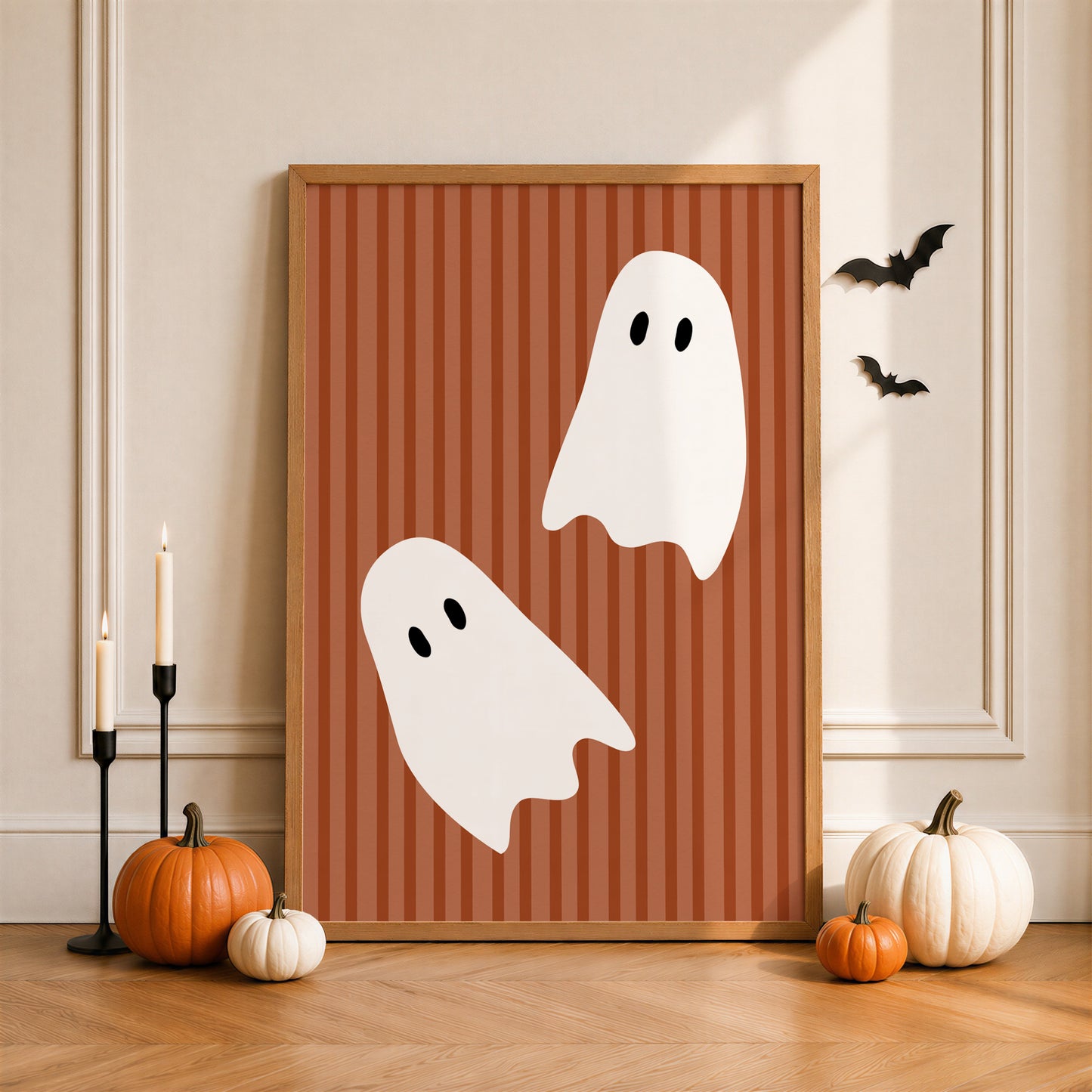 Halloween Wall Art Print, Ghosts