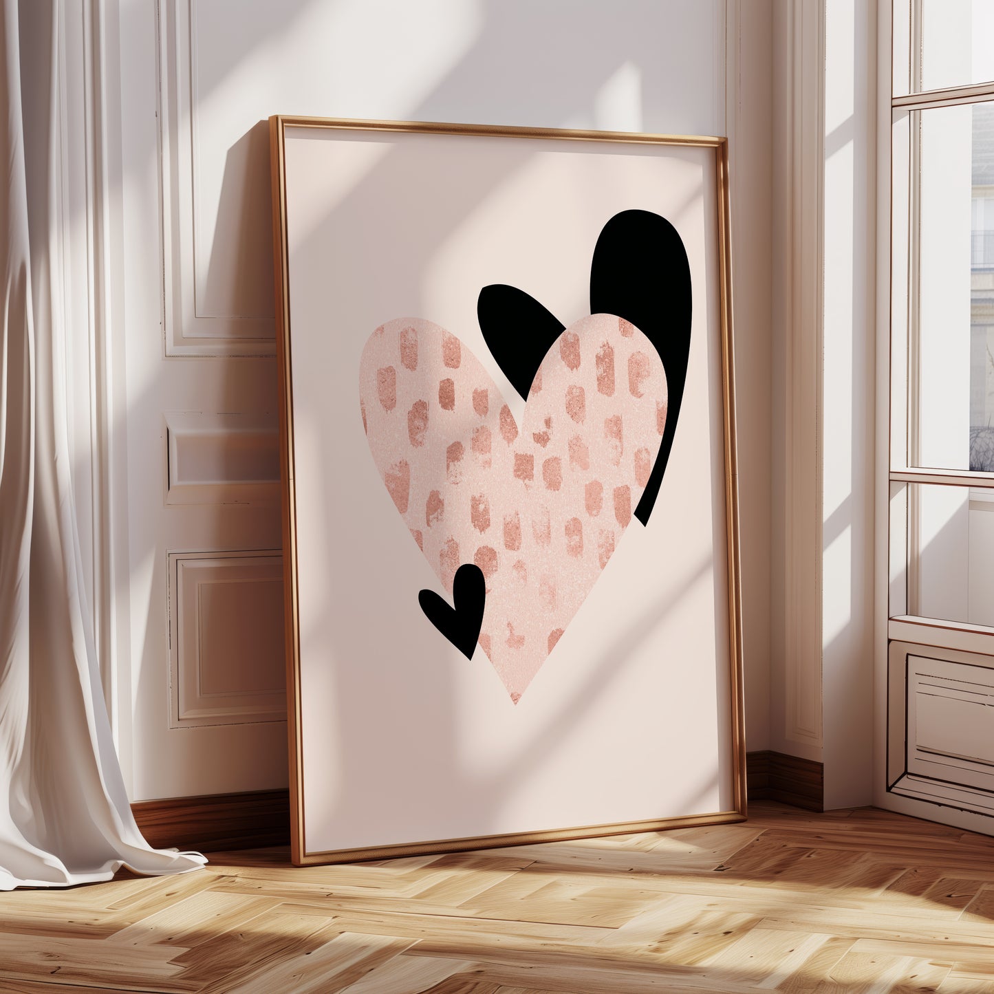Girls Animal Print Wall Art Set