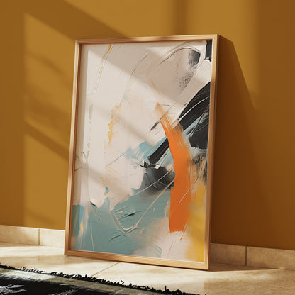 Colourful Abstract Wall Art Print