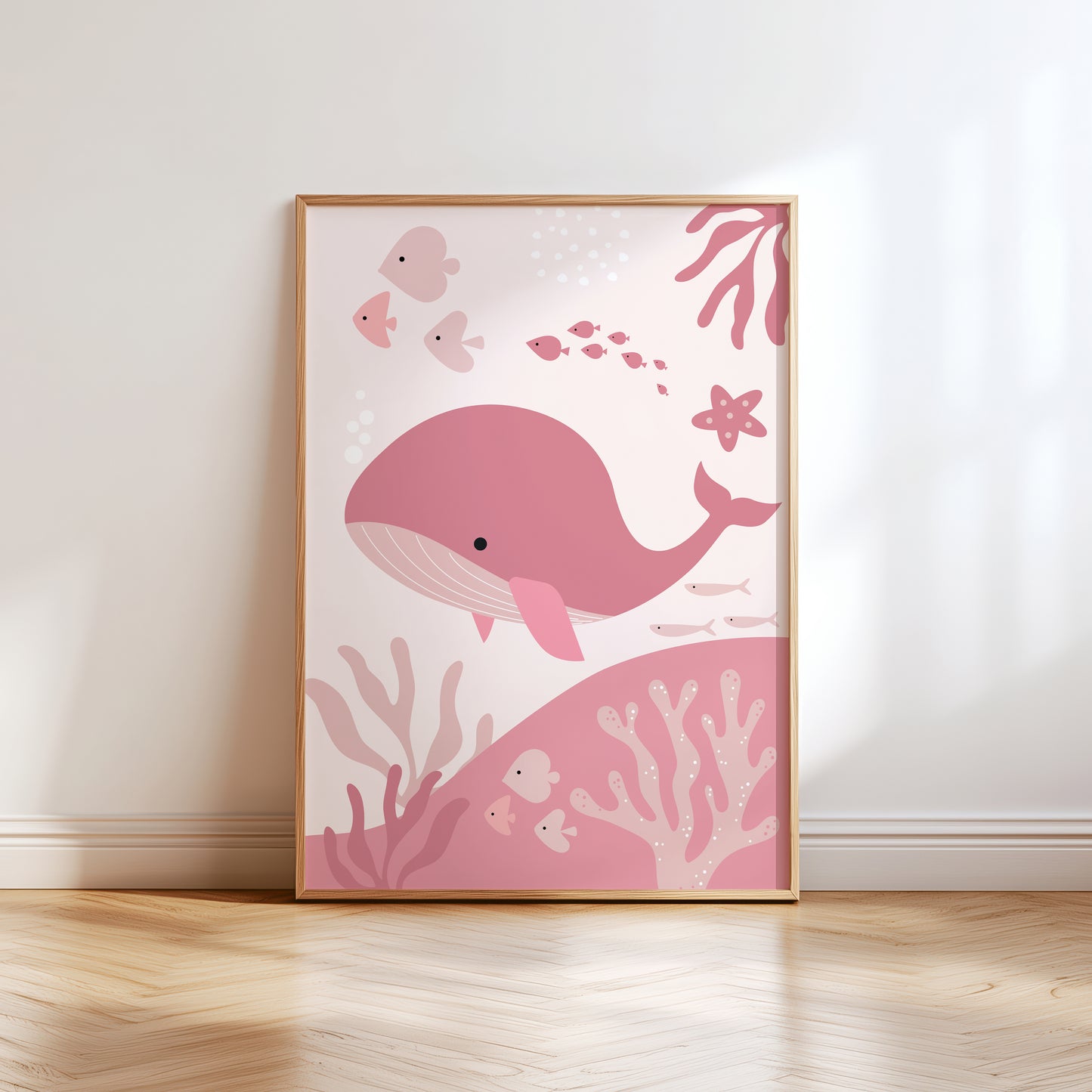 Set of 3 Girls Ocean Wall Prints