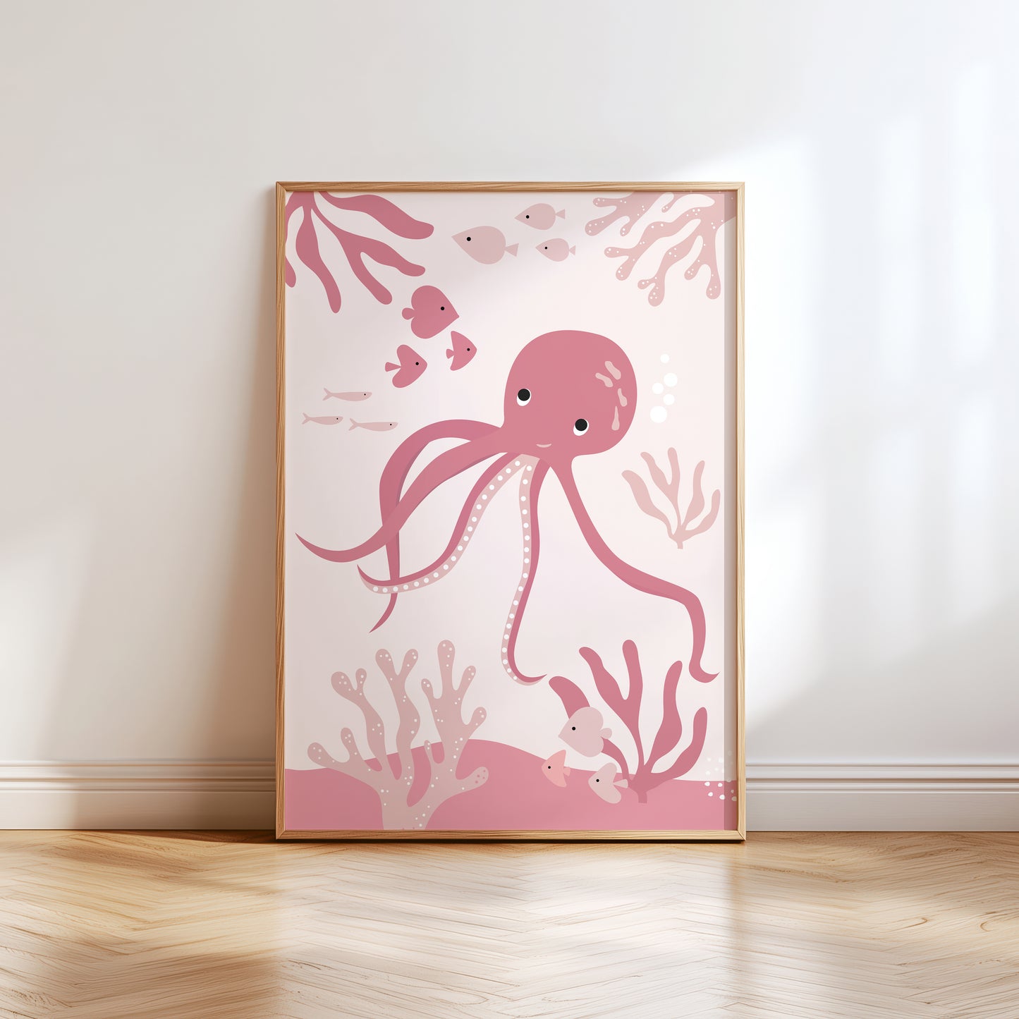 Set of 3 Girls Ocean Wall Prints
