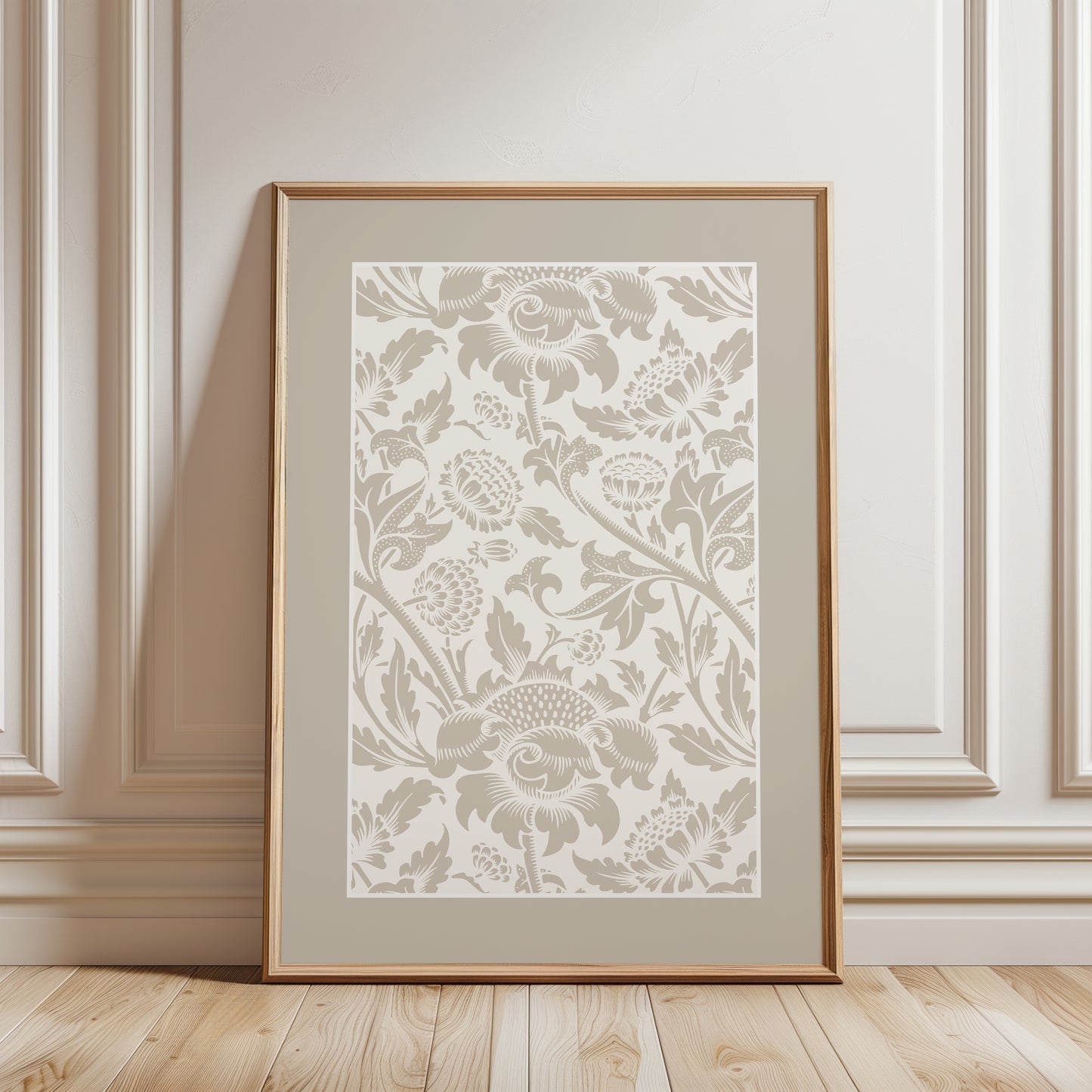 Set of 3 Neutral Botanical Wall Prints